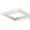 Progress Lighting Everlume Collection Brushed Nickel 7" Edgelit Square Trim Ring P860053-009 - alternate 4